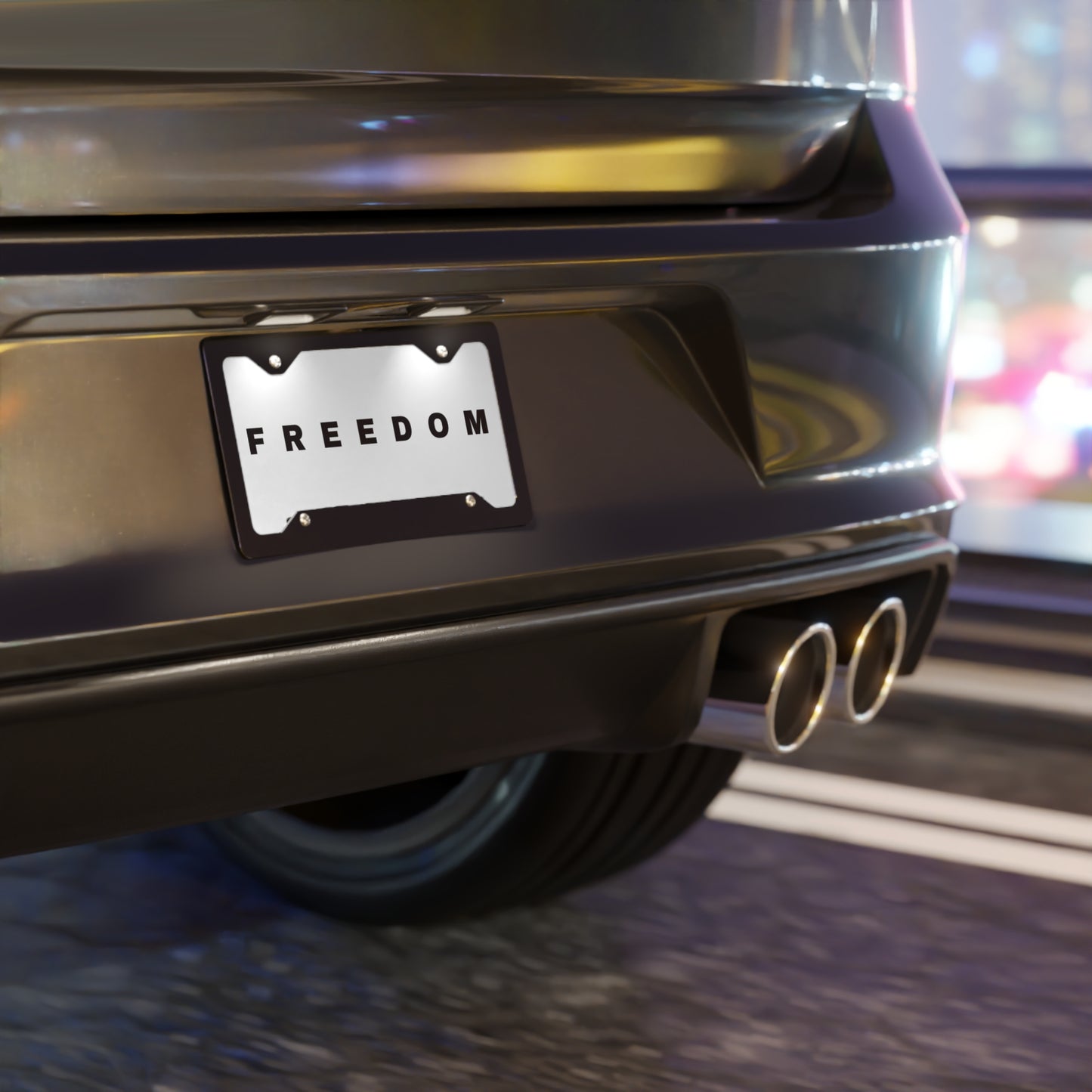 FREEDOM Vanity Plate