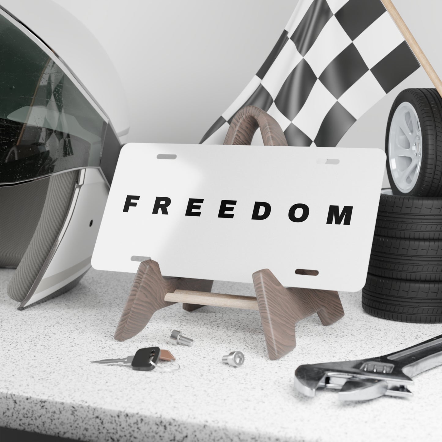 FREEDOM Vanity Plate